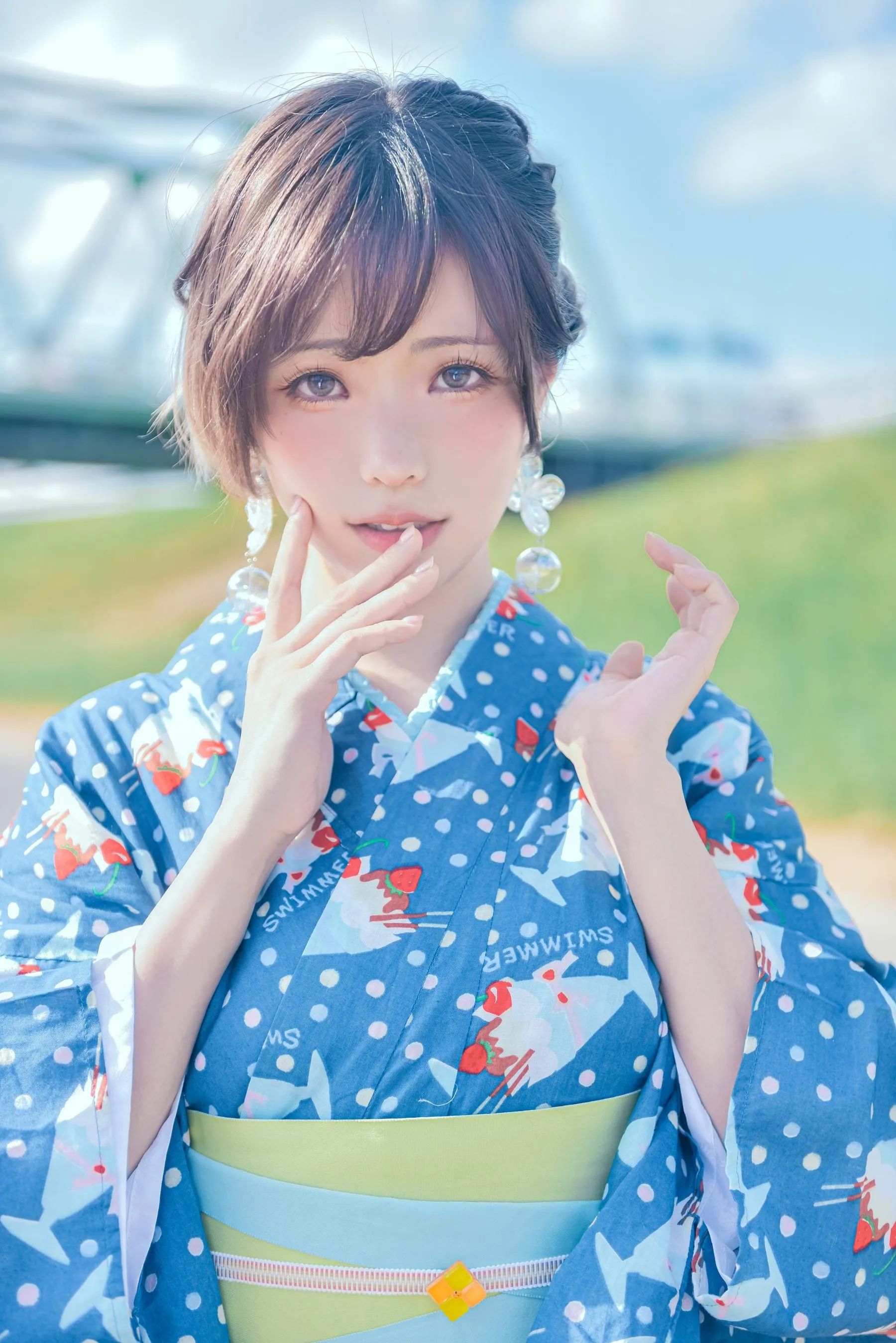 ElyEE子 – NO.119 2023.august A-聖代浴衣 Sundae Yukata [29P]插图7